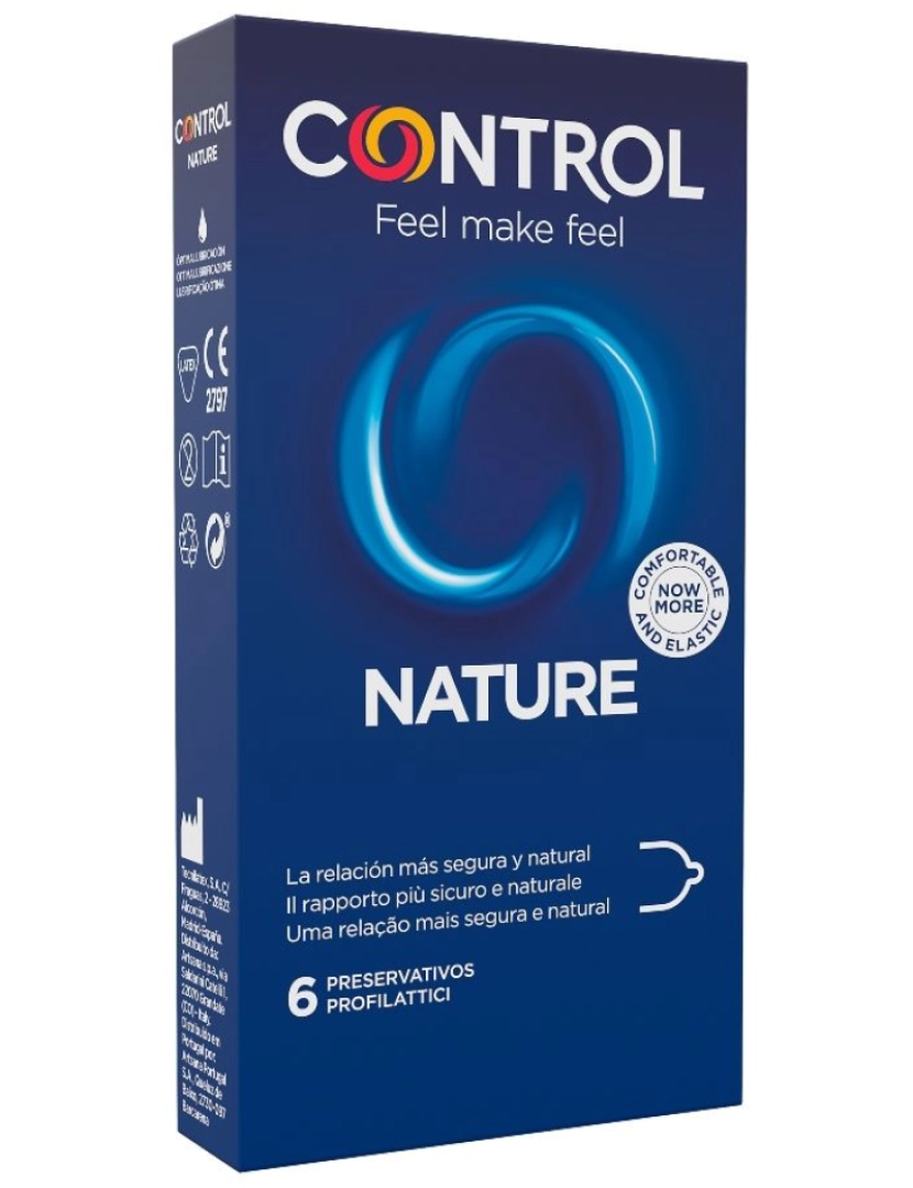 Control Condoms - Control Adapta Nature Condoms 6 Units