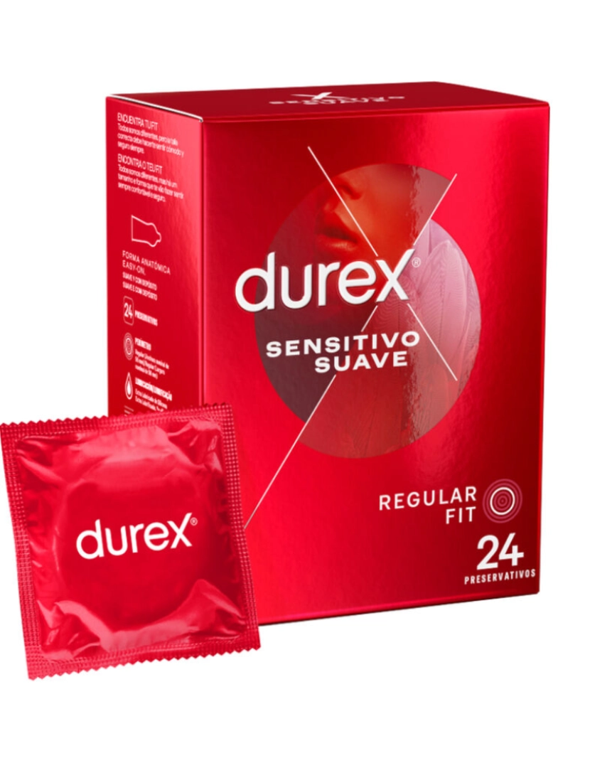 Durex Condoms - Unidades Durex 24 Soft Sensitive