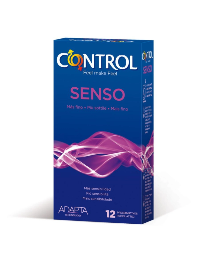 Control Condoms - Control Adapta Senso Condoms 12 Units