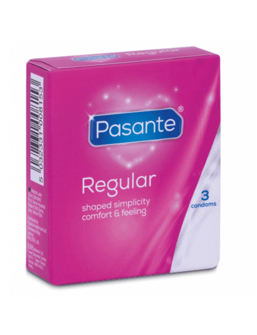 Pasante - Preservativo Através Da Gama Regular 3 Unidades