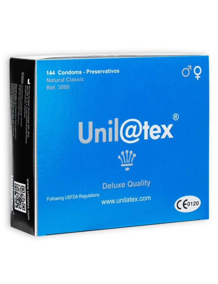 Unilatex - Unilatex - Preservativos Naturais 144 Unidades
