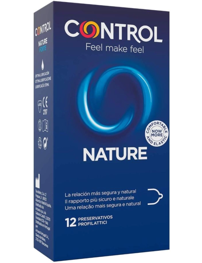 Control Condoms - Control Adapta Nature Condoms 12 Units