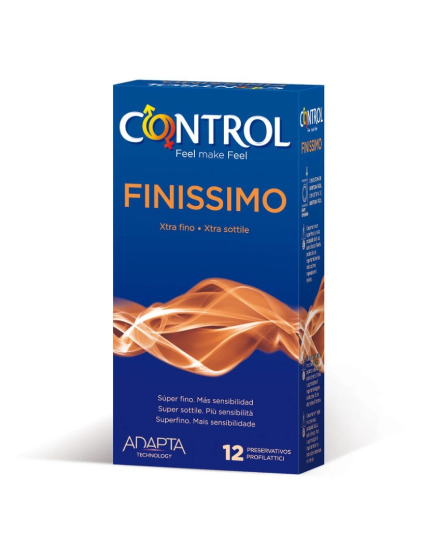 Control Condoms - Control Finissimo Condoms 12 Units