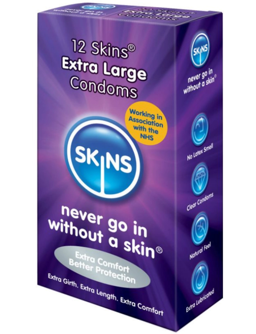 Skins - Skins Condom Extra Large 12 Pack