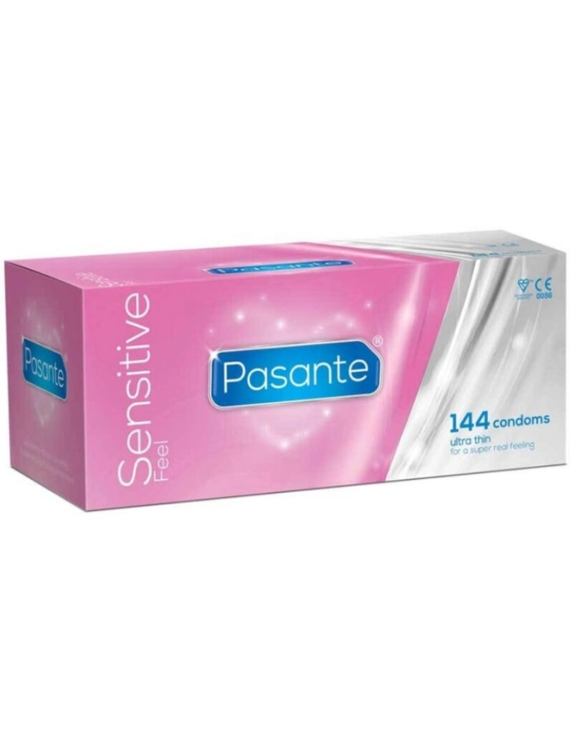 Pasante - Através De Preservativos Ultrafinos Sensíveis 144 Unidades