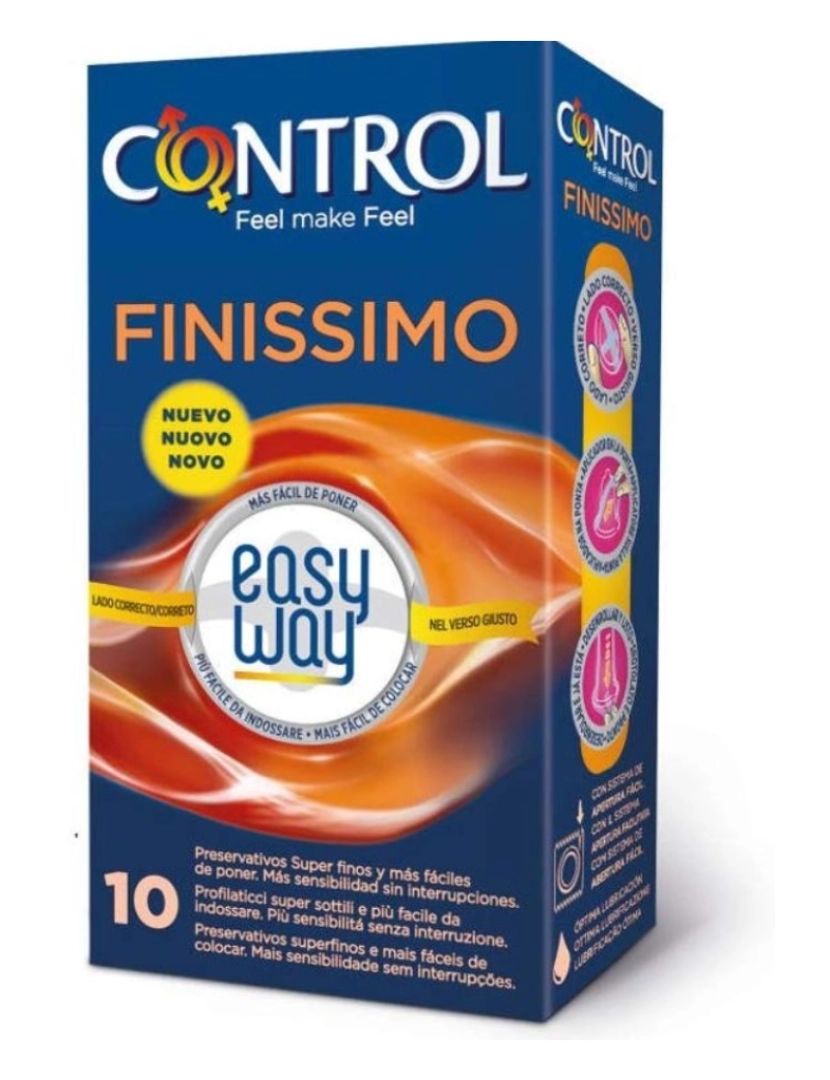 Control Condoms - Control Adapta Easy Way Finissimo 10 Units