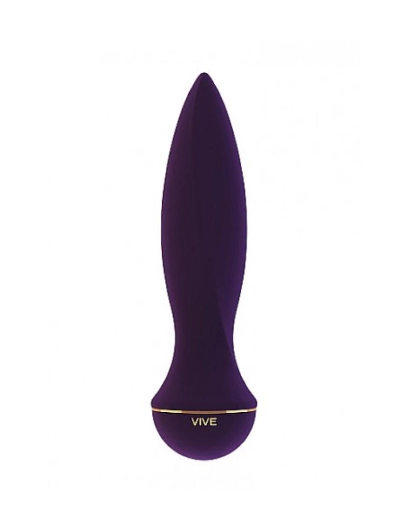 Vive - Plug Anal Vibratório ViveÂ Aki Roxo