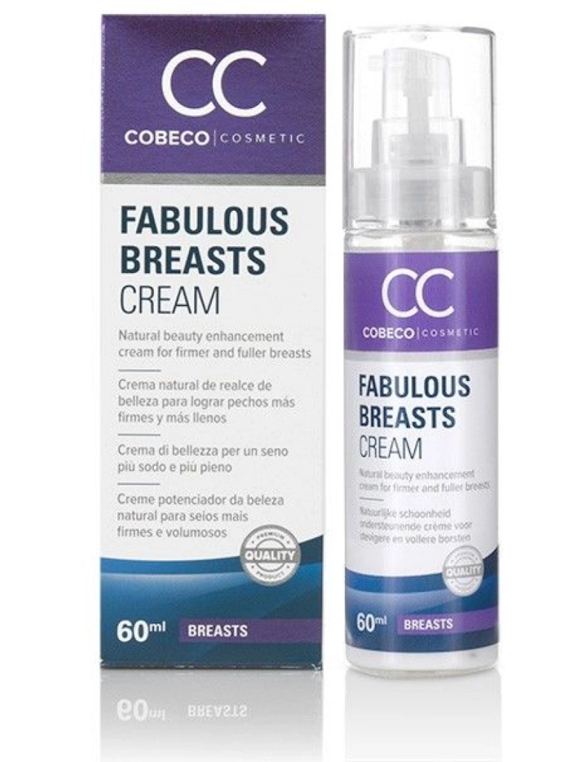 Cobeco - Creme Aumento e Firmeza dos Seios Fabulous Breasts (60 ml)