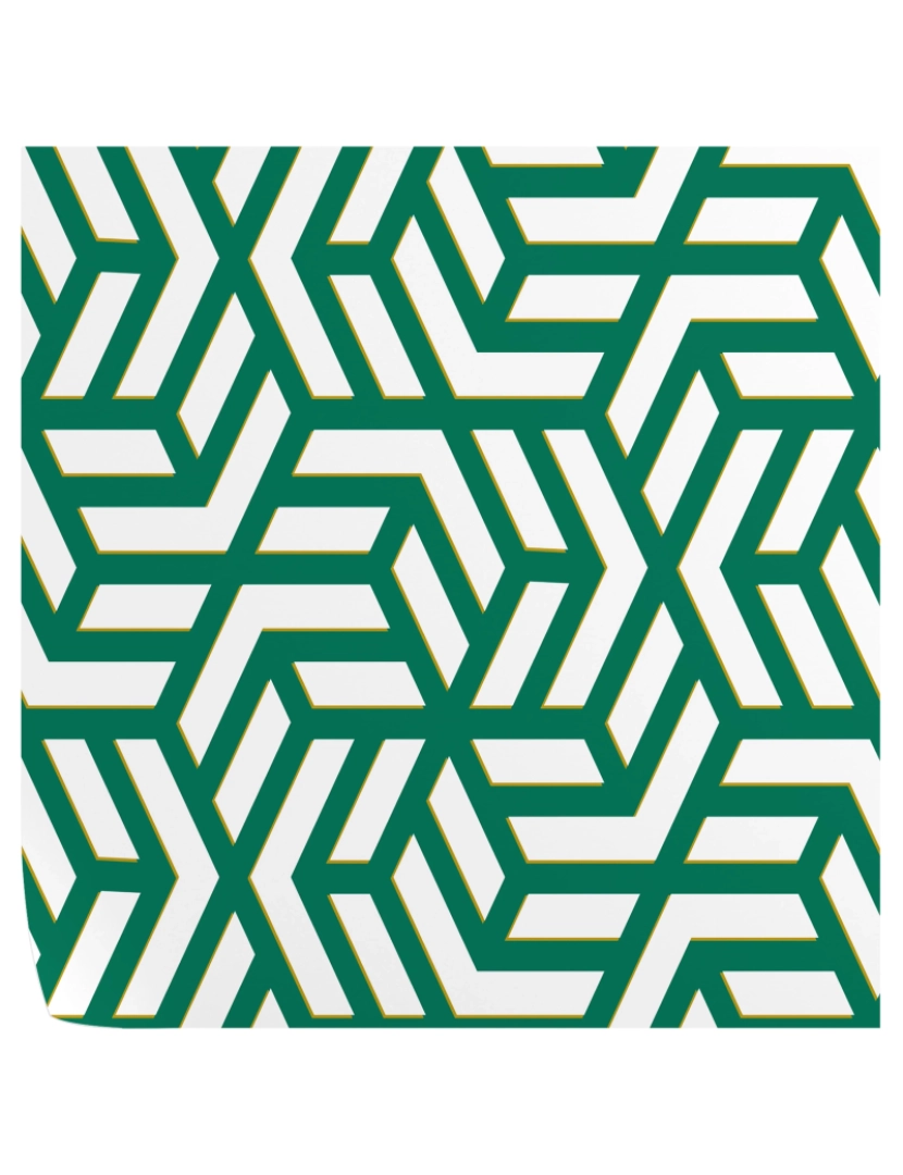 Wallpaper4Beginners - Papel de Parede Verde Geométrico