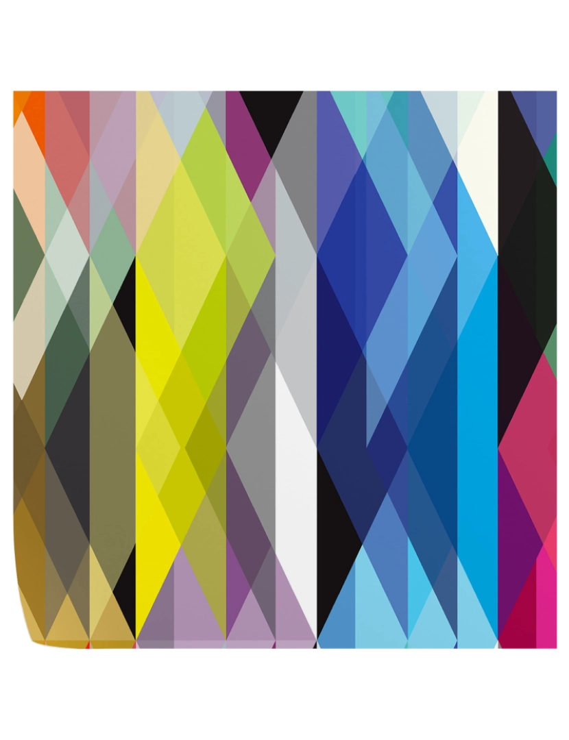 Wallpaper4Beginners - Papel de Parede Geométrico Colorido