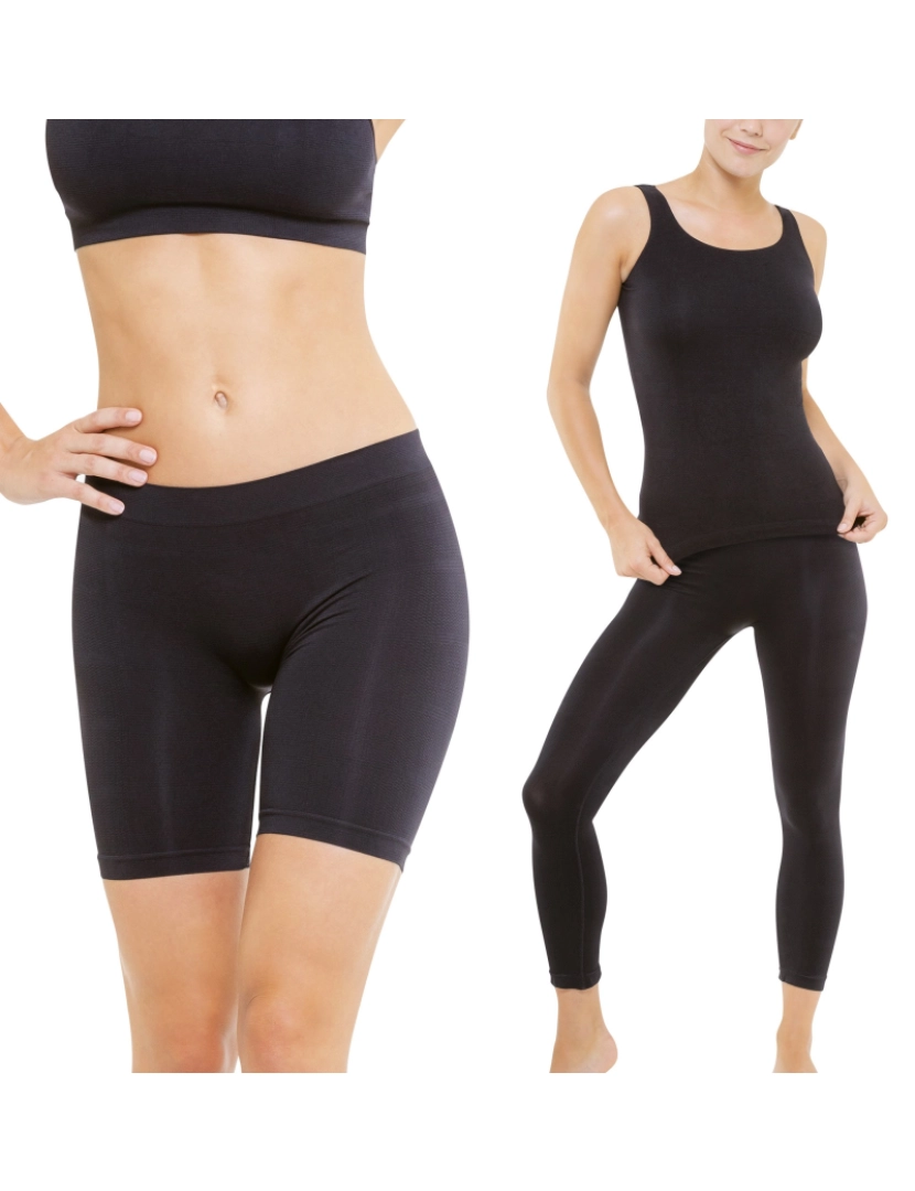 imagem de Tendência de Refinação: Legging Triple Action, Panty Anti-Cellulite e Top2