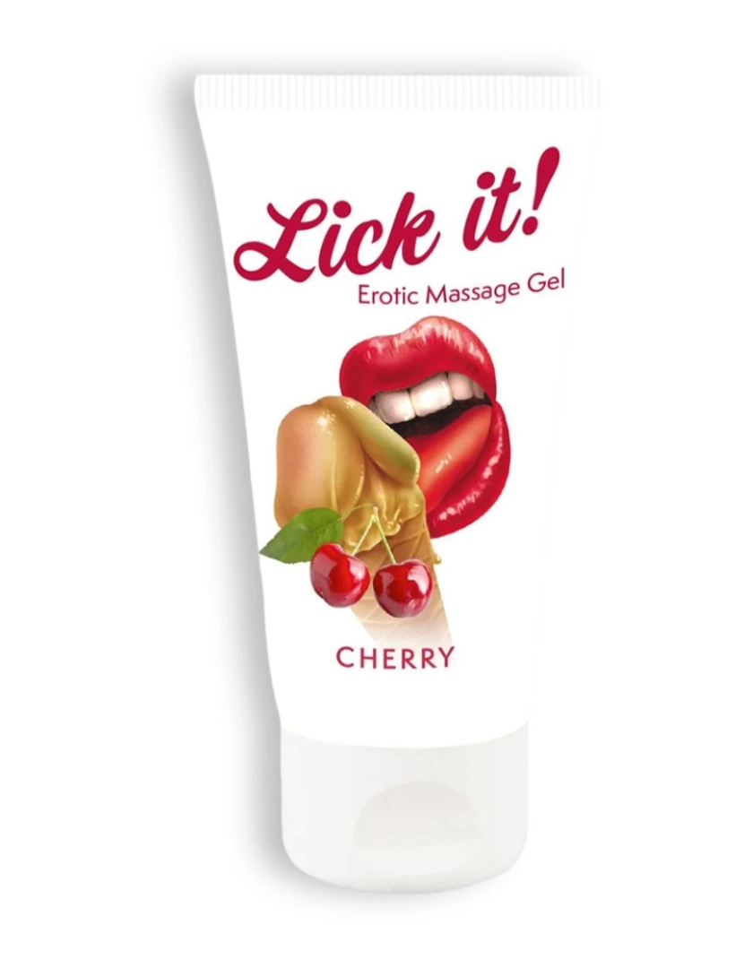 imagem de Óleo de Massagem Lick it Cereja (50 ml)1