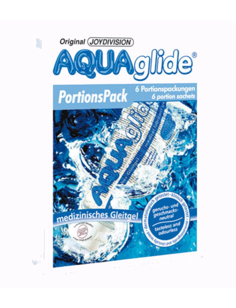 imagem de Gel Lubrificante Aqua Glide Doses Individuais (6 Un)1