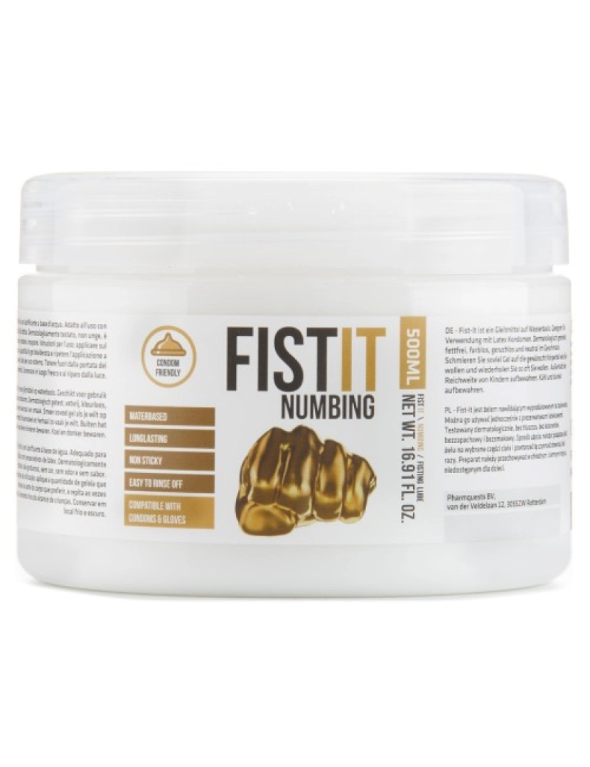 Pharmquests - Lubrificante Fisting Fist It Numbing (500 ml)