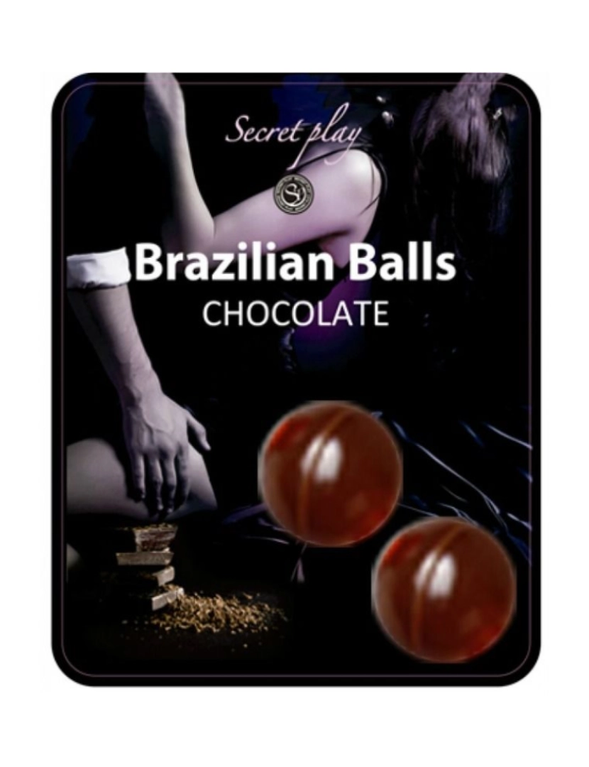 Secret Play - Bolinhas Explosivas Comestíveis Chocolate (2 Un)