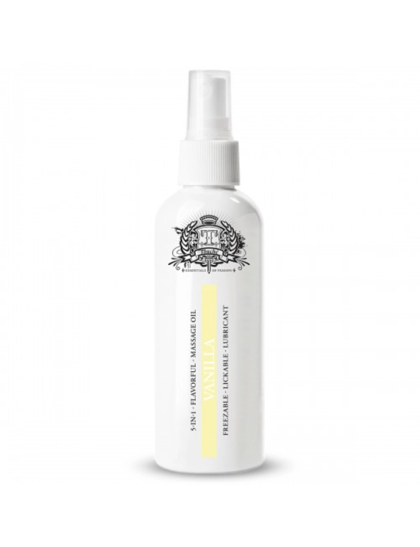 Touché - Lubrificante e Óleo de Massagem Spray Touche 5 em 1 Baunilha (80 ml)