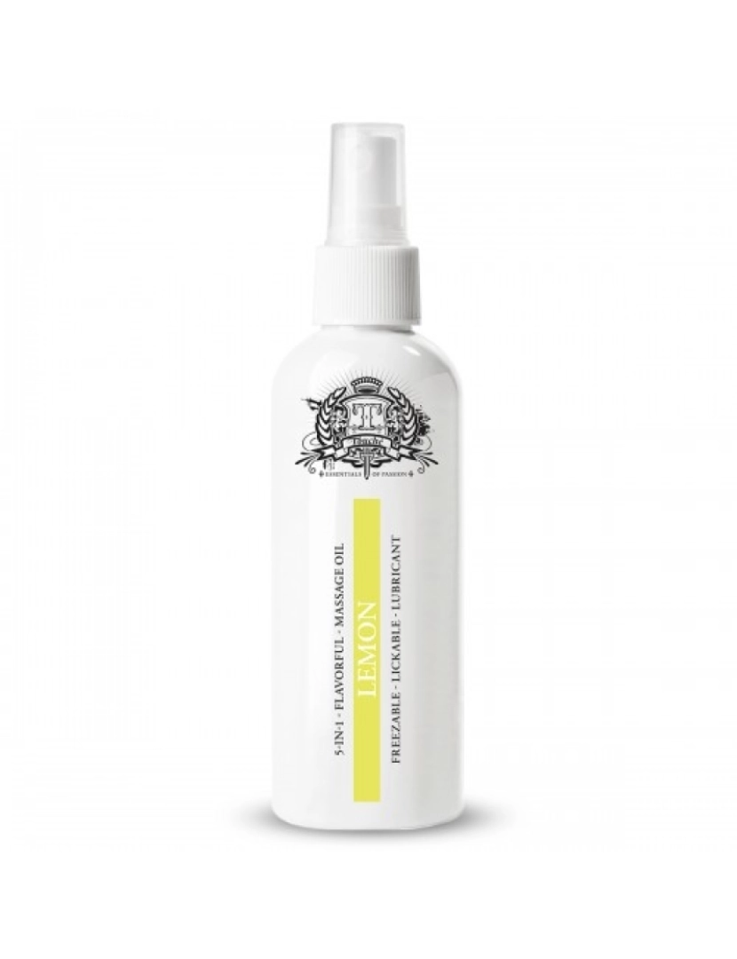Touché - Lubrificante e Óleo de Massagem Spray Touche 5 em 1 Limão (80 ml)