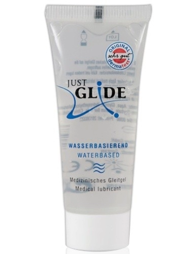 Just Glide - Lubrificante à Base de Água Just Glide (20 ml)