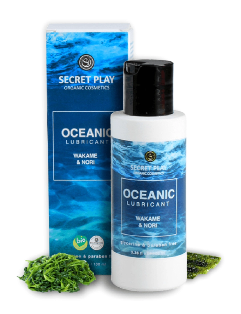 imagem de Lubrificante Á Base de Água Orgânico Oceanic Secret Play (100 ml)1