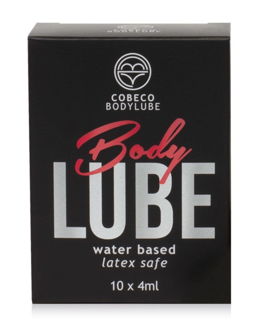 Cobeco - Lubrificante Bodylube à Base de Água (10 X 4 ml)