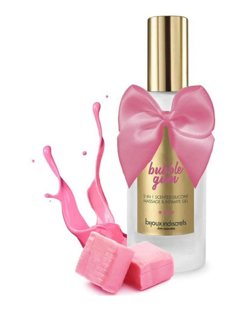 Bijoux Indiscrets - Gel Lubrificante e Massagem Bijoux Bubble Gum 2-in1 - Scented Silicone (100 ml)