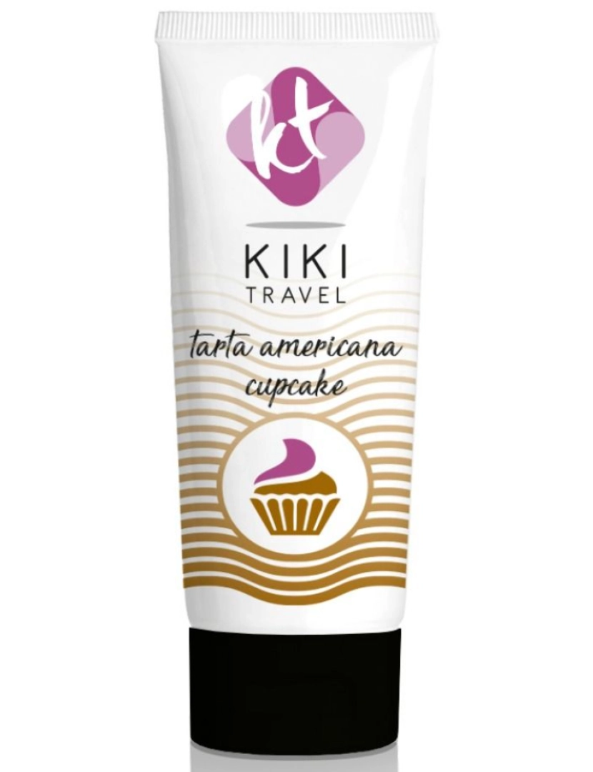 Kiki Travel - Lubrificante à Base de Água Kiki Travel Cupcake (50 ml)