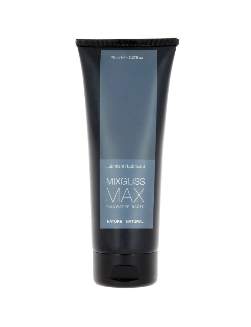 Mixgliss - Lubrificante Anal à Base de Água MixGliss Max Water Based Natural (70 ml)