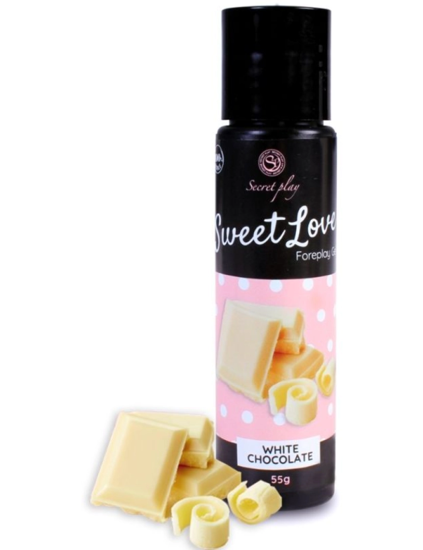 Secret Play - Gel Lubrificante à Base de Água Chocolate Branco Sweet Love Secret Play (60 ml)