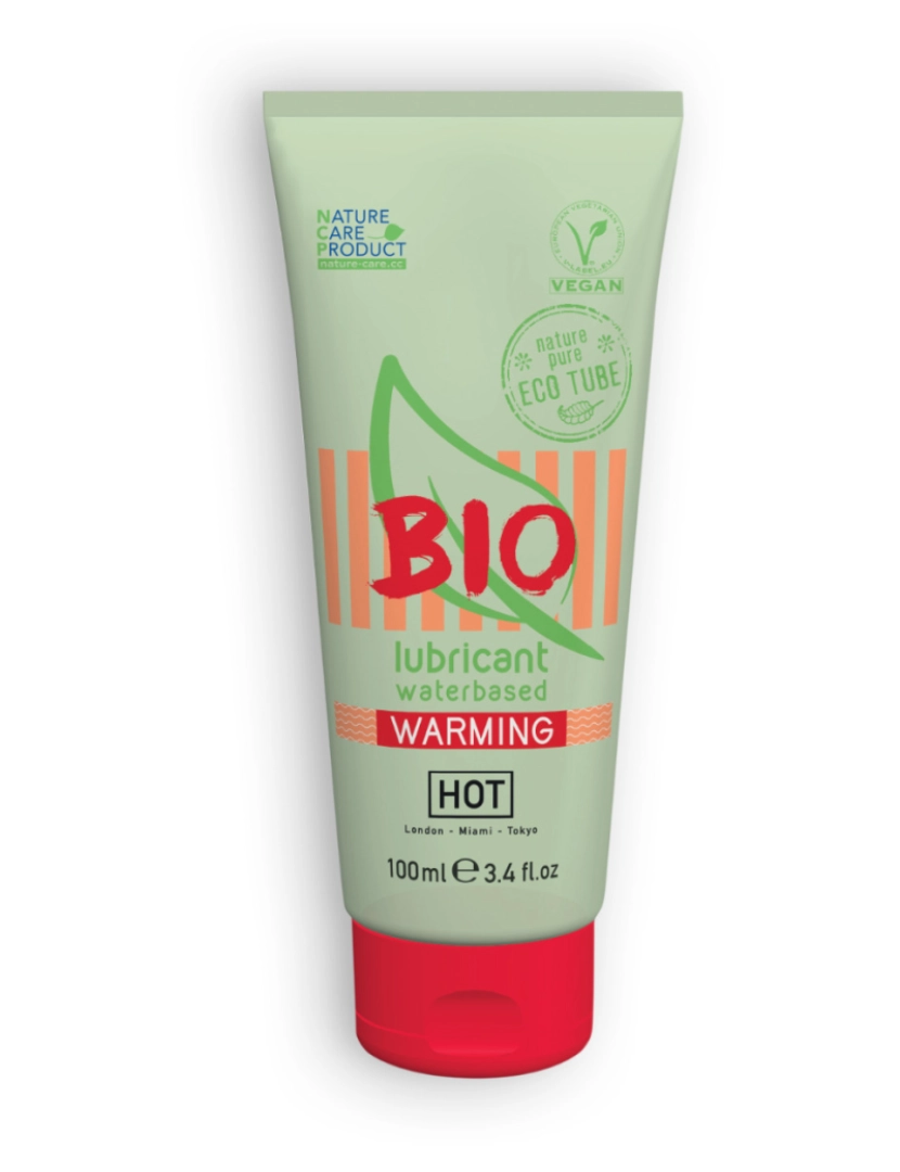 Hot - Lubrificante de Aquecimento à Base de Água Hot Bio Warming (100 ml)