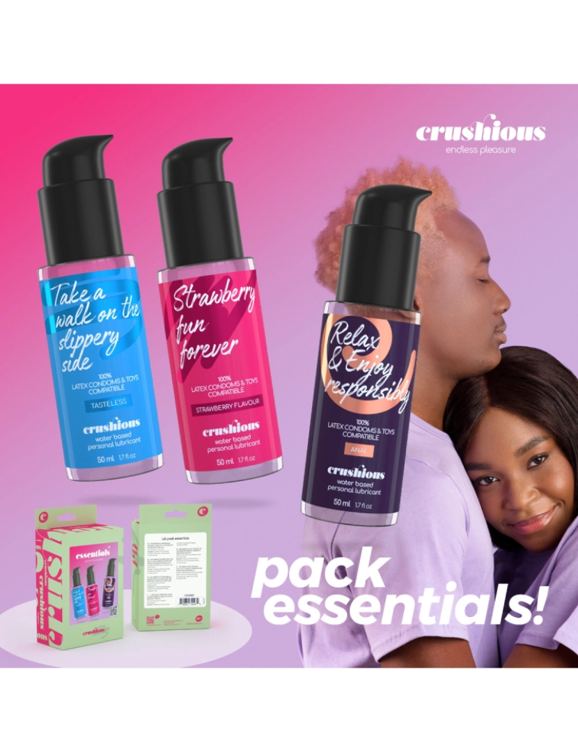 Crushious - Pack Essentials Crushious (3 X 50 ml)