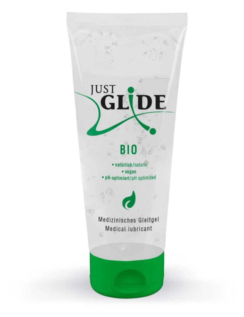 Just Glide - Lubrificante à Base de Água Just Glide Bio (200 ml)