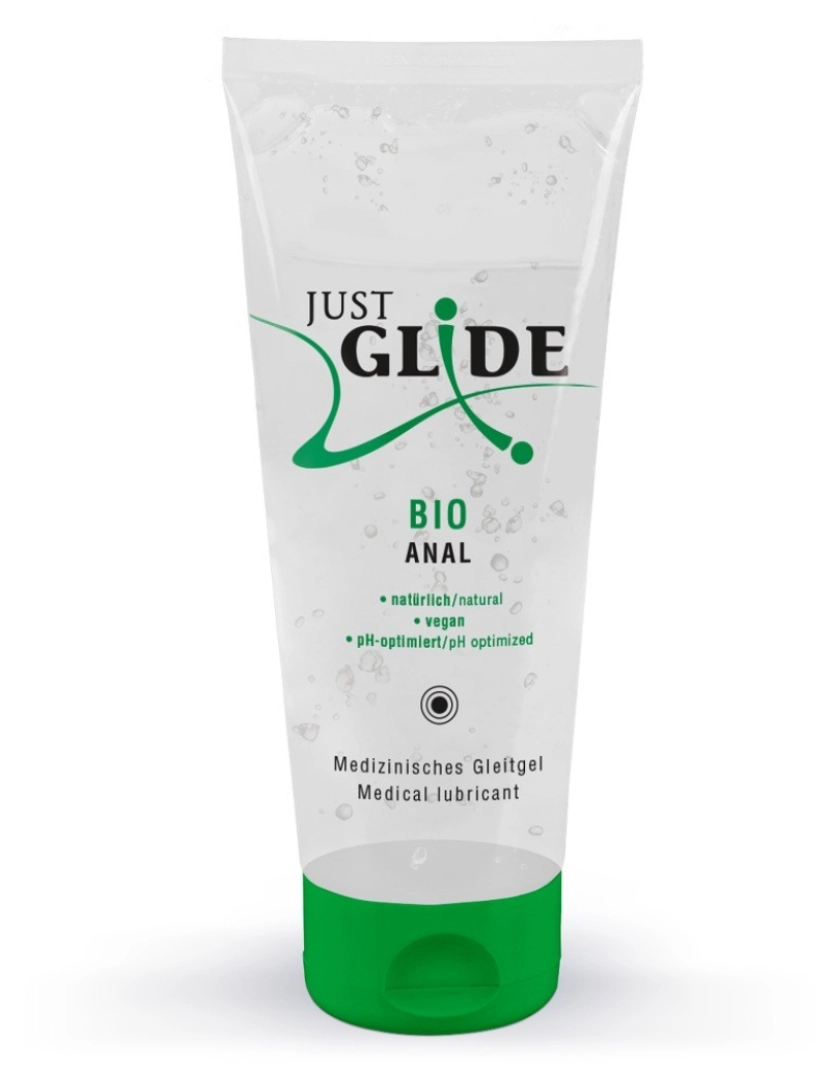 Just Glide - Lubrificante À Base de Água Just Glide Bio Anal (200 ml)