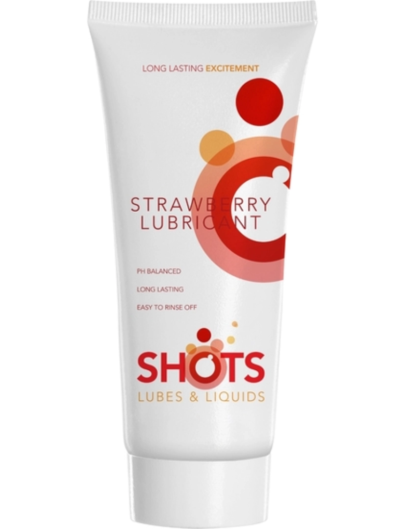 Shots - Lubrificante à Base de Água Shots Morango (100 ml)