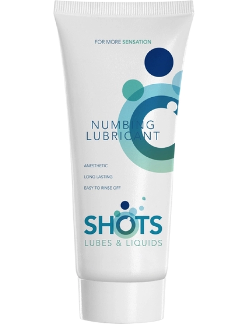 Shots - Lubrificante à Base de Água Shots Numbing (100 ml)