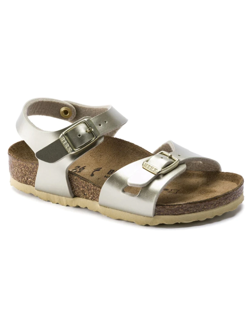 Birkenstock - Sandálias Criança Rio BF Dourado