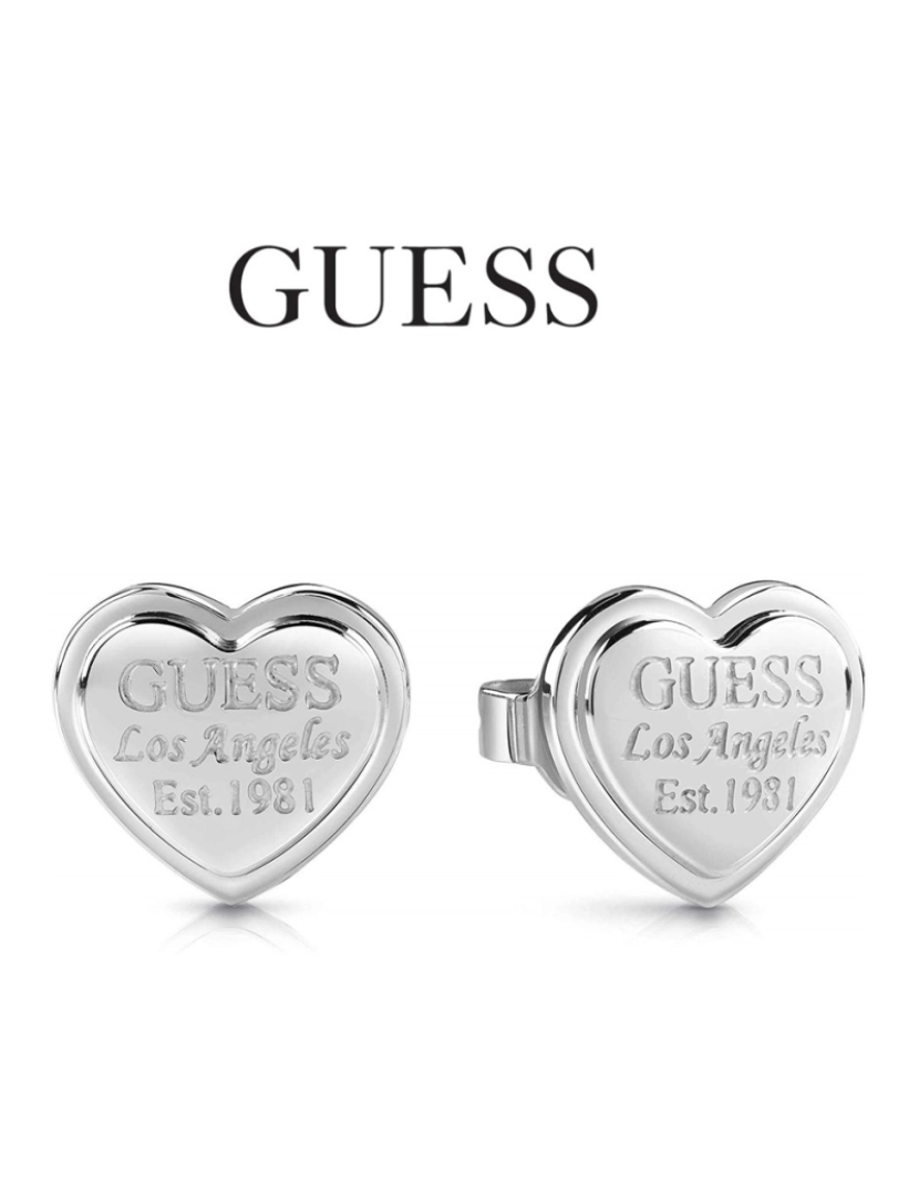 Guess - Brincos Love Butterfly Senhora Prateado