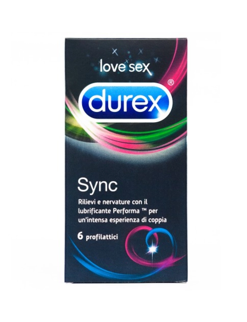 Durex - Preservativos Durex® Sync (6 Un)