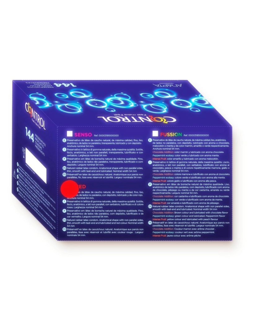 Control - Preservativos Control Adapta Morango (144 Un)