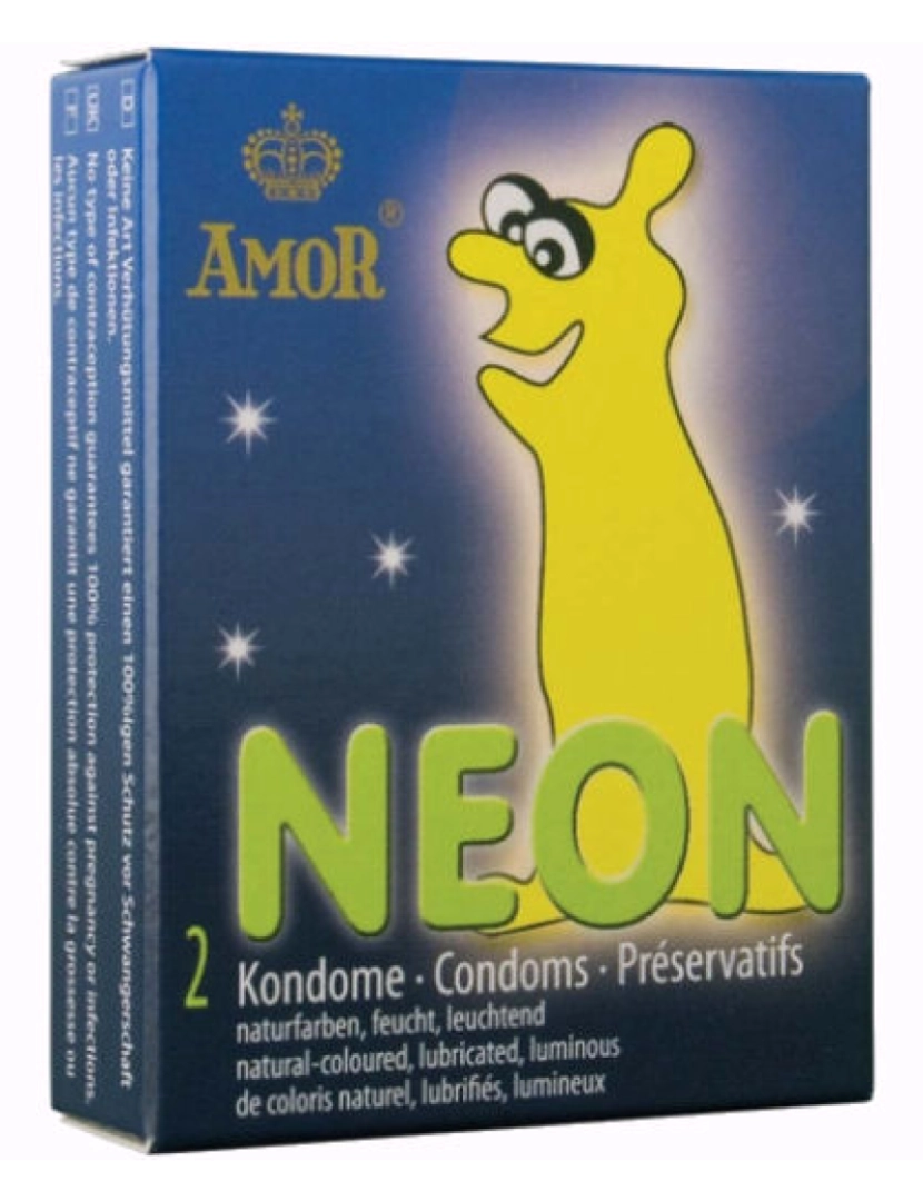 imagem de Preservativos Amor Neon (2 Un)1