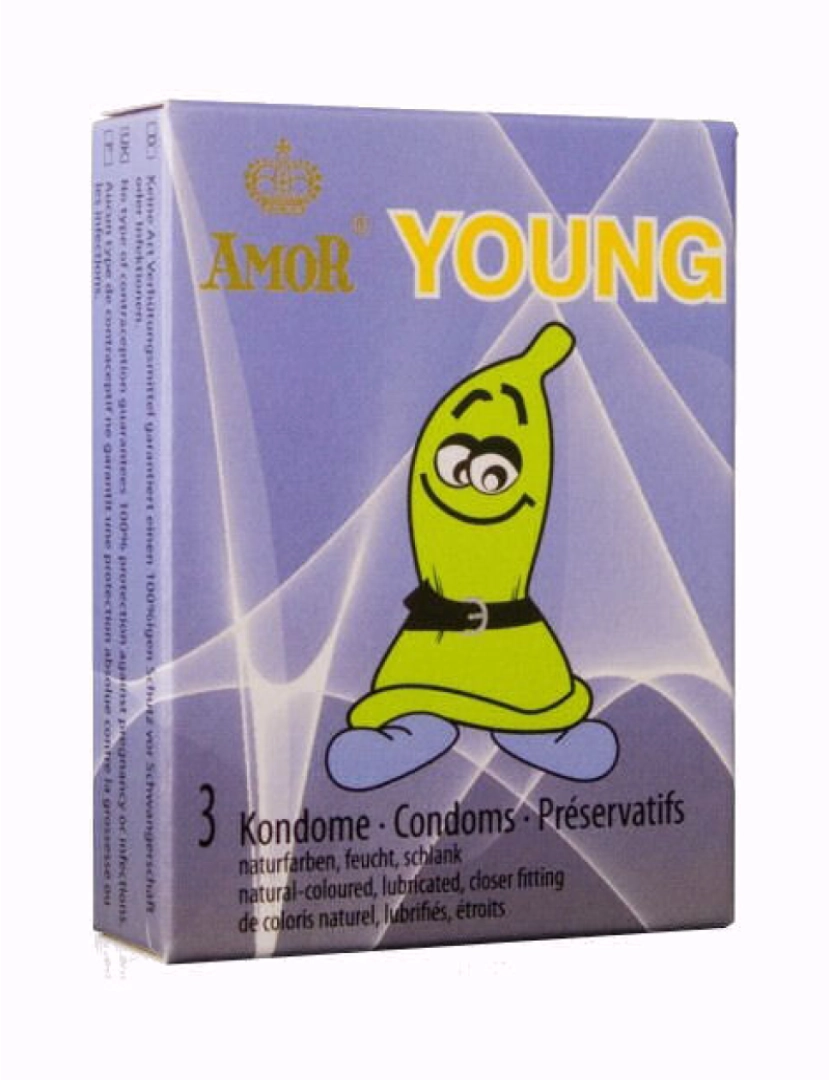 Amor - Preservativos Amor Young (3 Un)