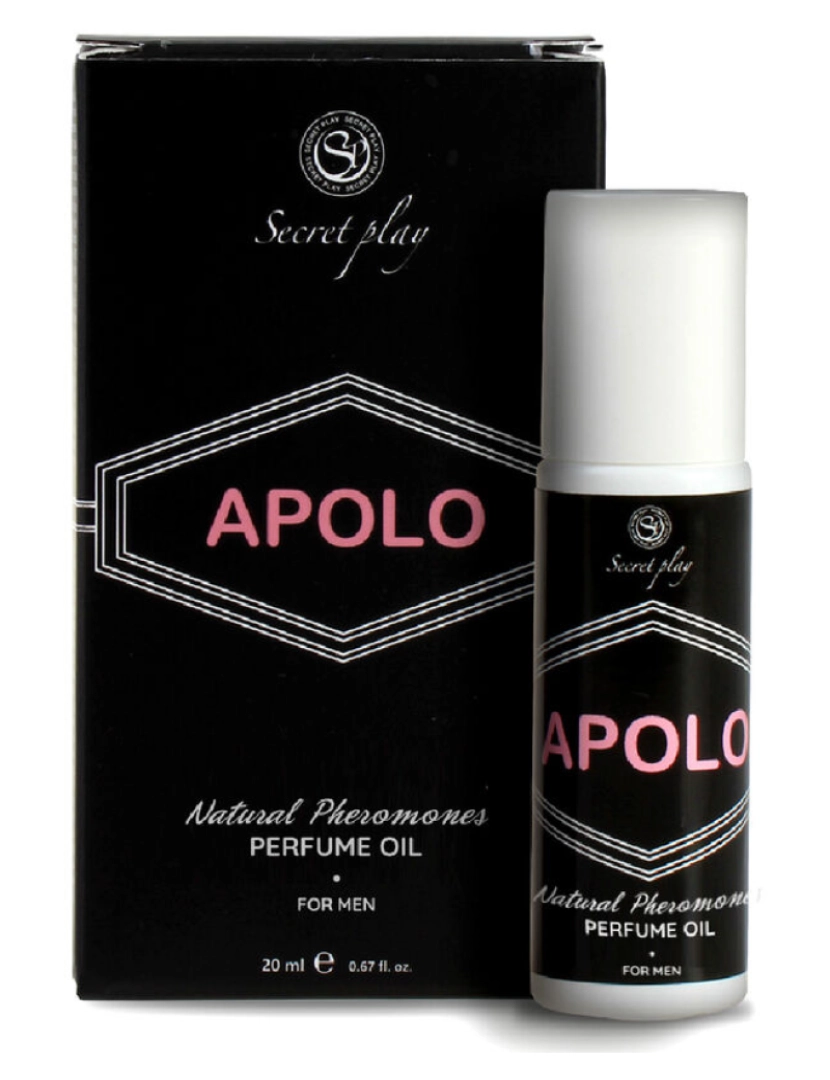 Secretplay Cosmetic - Perfume Secretplay Em Óleo Apolo 20Ml
