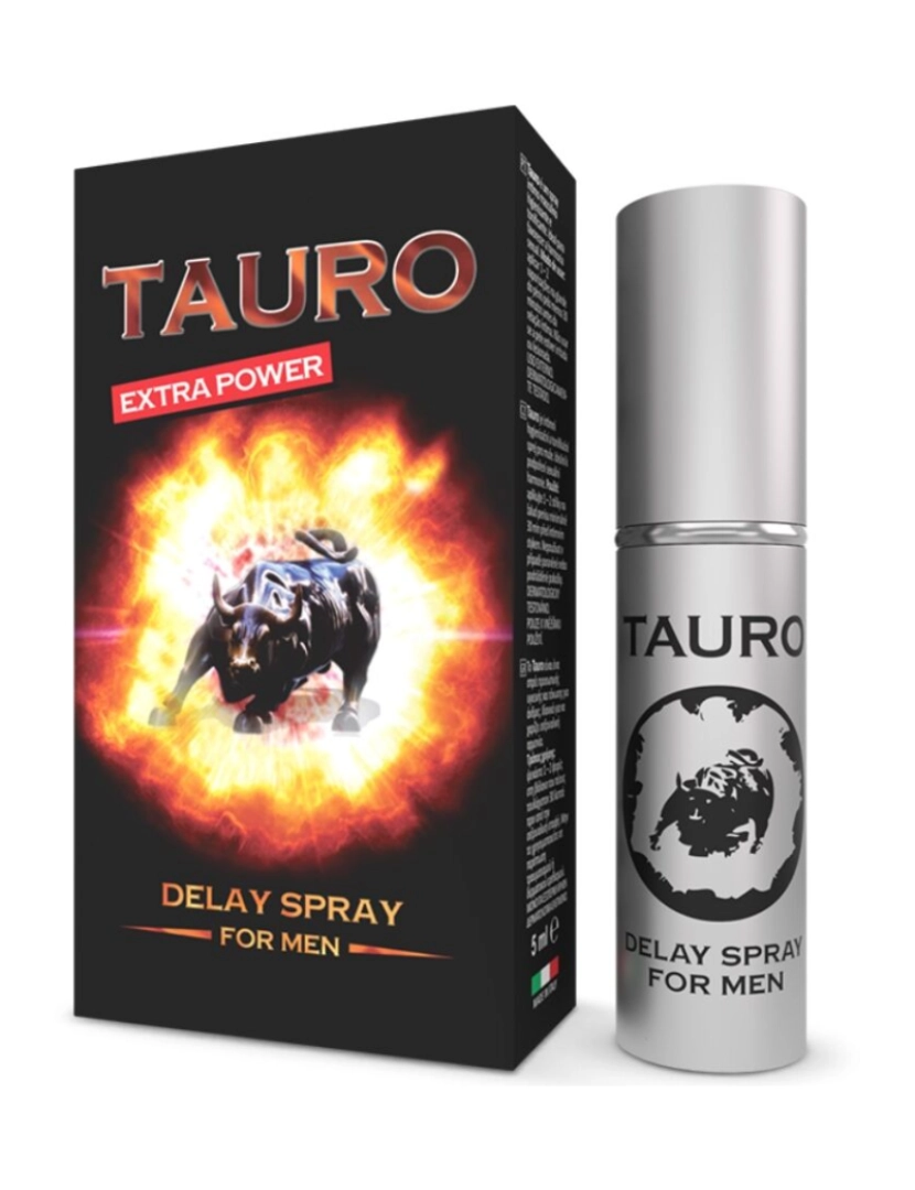 imagem de Tauro Extra Power Delay Spray Para Homens 5 Ml1