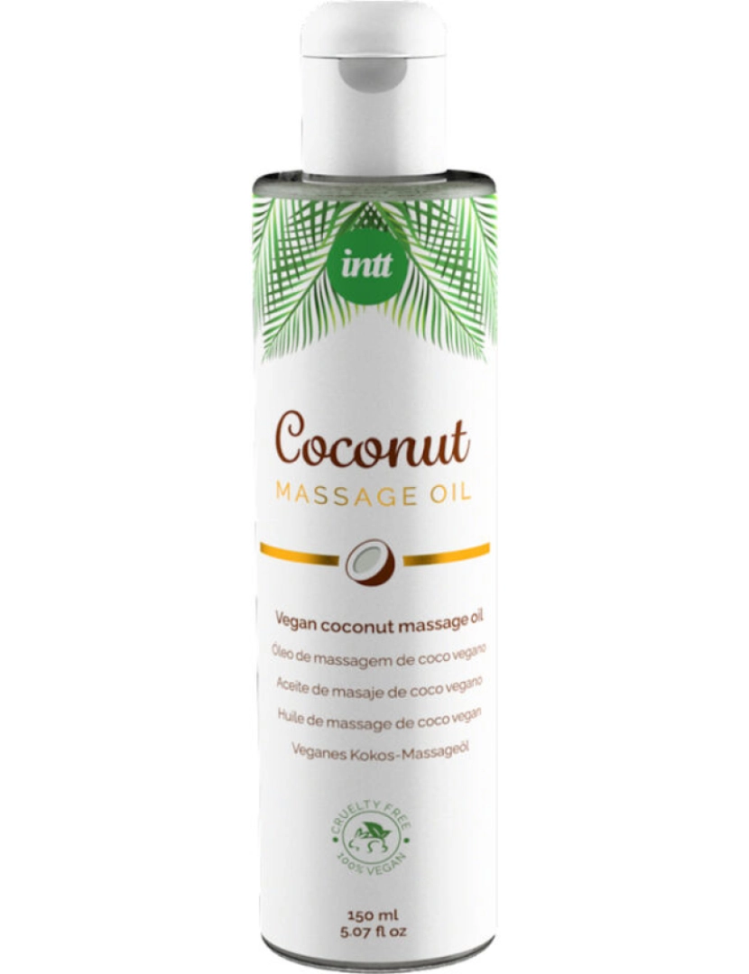 Intt Vegan Line - Intt - Óleo De Massagem Vegano Doce Com Relaxante Sabor De Coco