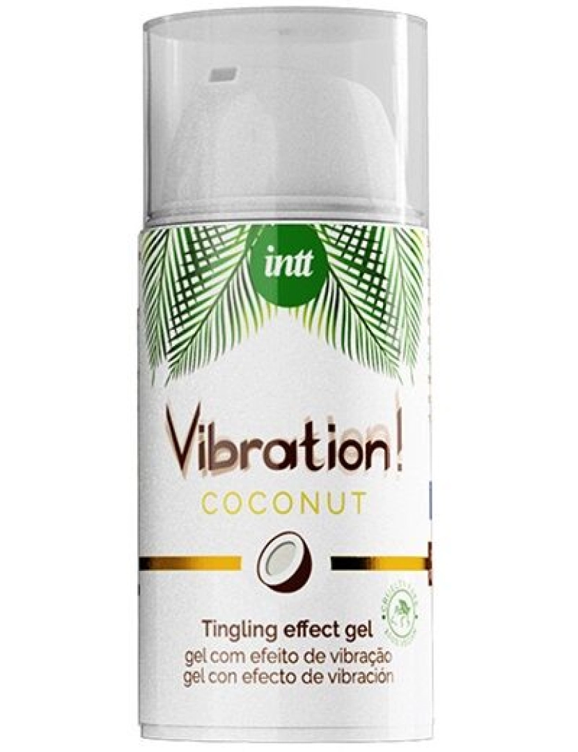 Intt Vegan Line - Intt - Vibração Gel Poderoso Estimulante Vegano Líquido Vibrador