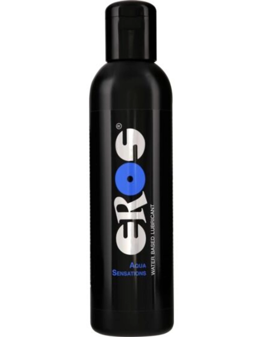 foto 1 de Lubrificante À Base De Água Eros Aqua Sensations 500 Ml