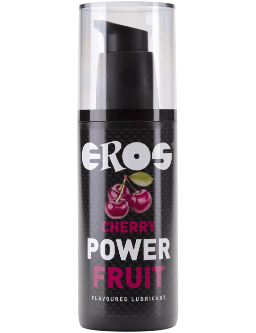 imagem de Eros Cherry Power Fruit Lubrificante Com Sabor 125 Ml1