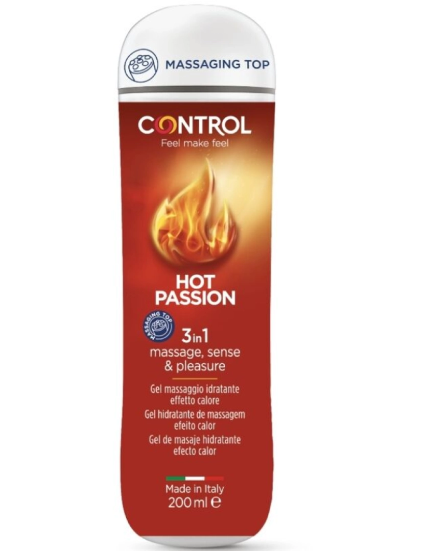 Control Lubes - Control Gel 3 En 1 Hot Passion 200 Ml