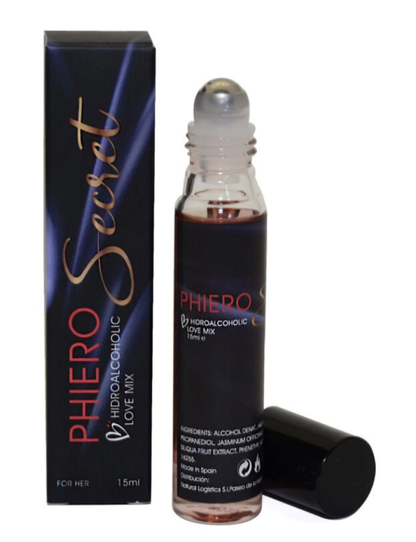 500Cosmetics - Phiero Secret Concentrado Natural Hormonas Inodoro 15 Ml