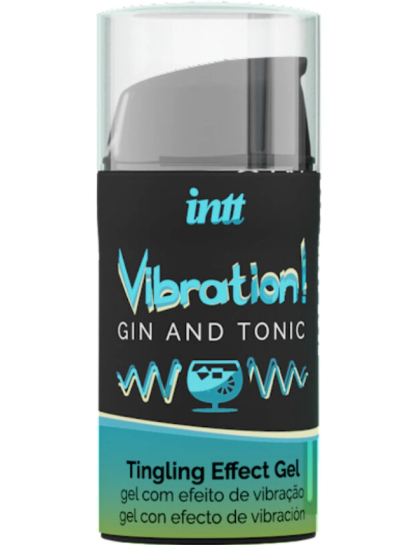 Intt Unisex Arousal Gel - Intt - Poderoso Estimulante Íntimo Líquido Vibrante Gel Gin & Tônico 15Ml