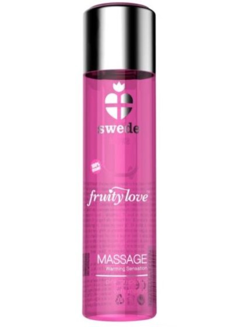 imagem de Sueco Fruity Love Efeito Aquecente Massagem Óleo De Toranja Rosa Com Manga 60 Ml.1